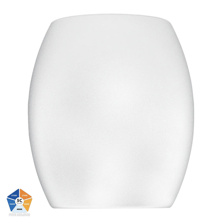Nella 12W Quinto 240V LED Surface Mounted Downlight White - HV5849S-WHT