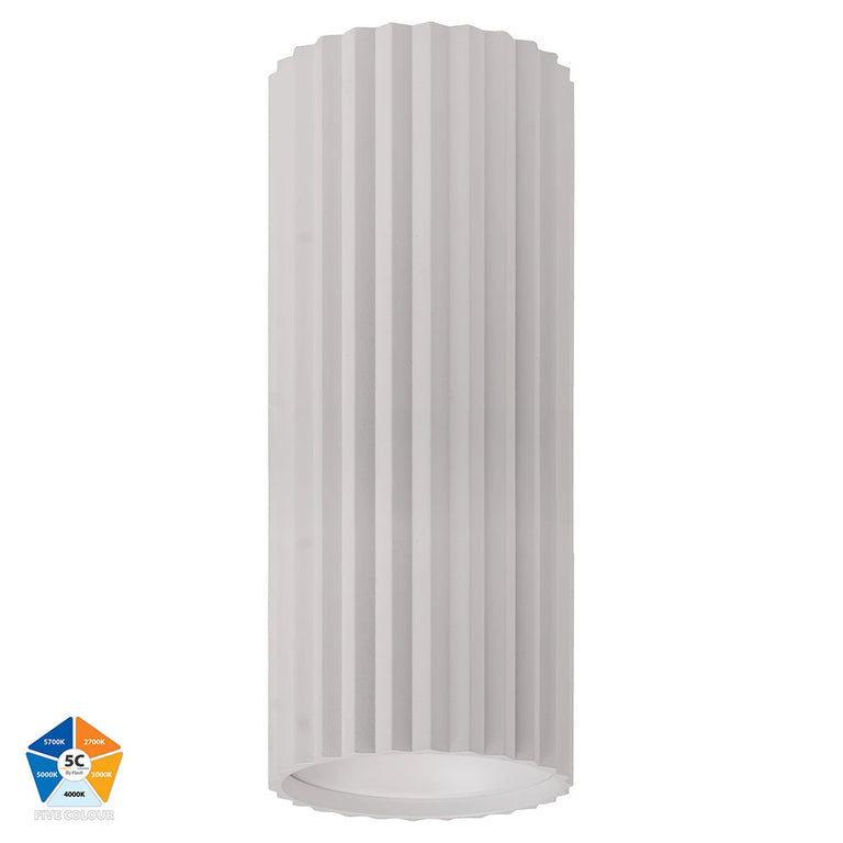 Nella 7W Quinto 12V DC LED Surface Mounted Downlight White - HV5851S-WHT-EXT-12V
