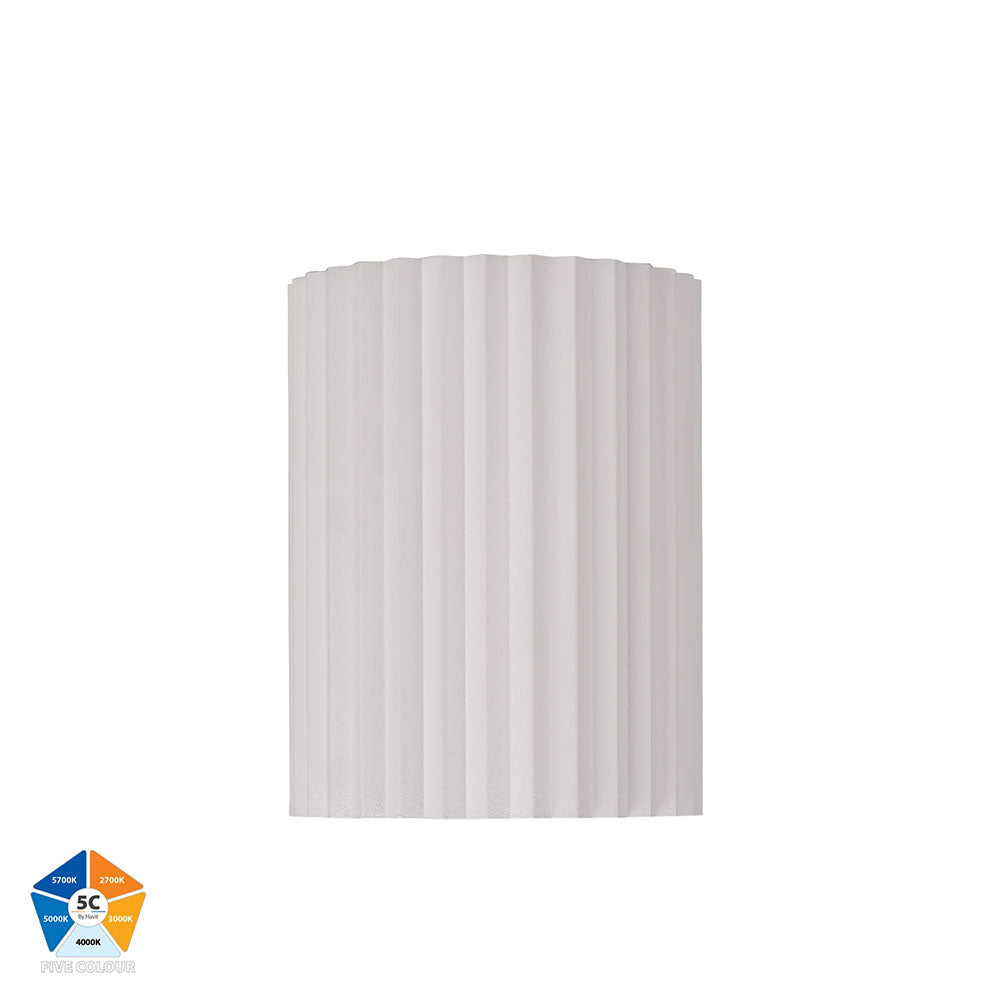 Nella 12W Quinto 240V LED Surface Mounted Downlight White - HV5852S-WHT