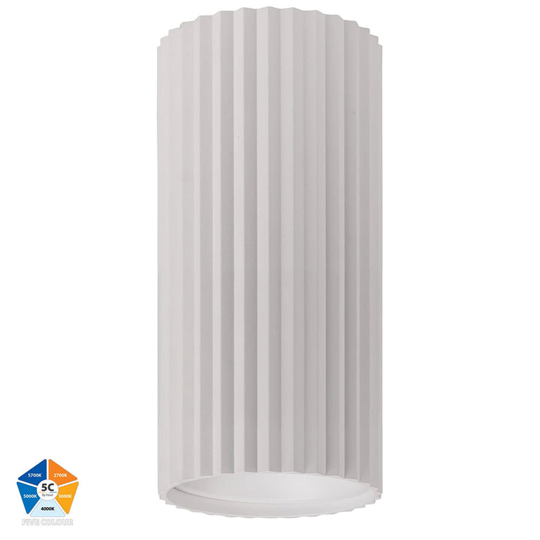 Nella 12W Quinto 12V DC LED Surface Mounted Downlight White - HV5852S-WHT-EXT-12V