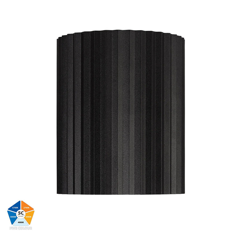 Nella 24W Quinto 12V DC LED Surface Mounted Downlight Black - HV5854S-BLK-12V