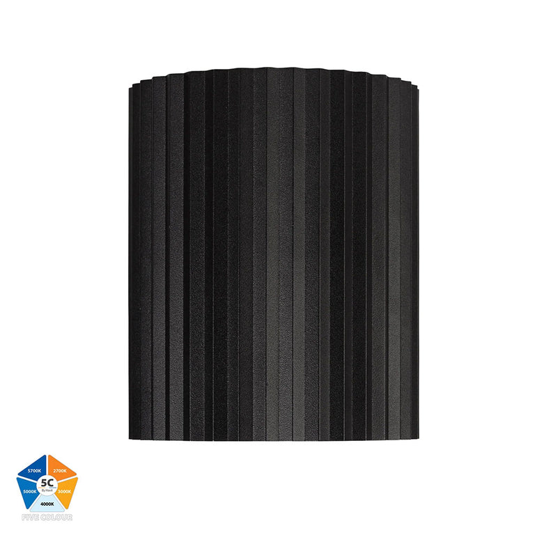 Nella 18W Quinto 240V LED Surface Mounted Downlight Black - HV5853S-BLK