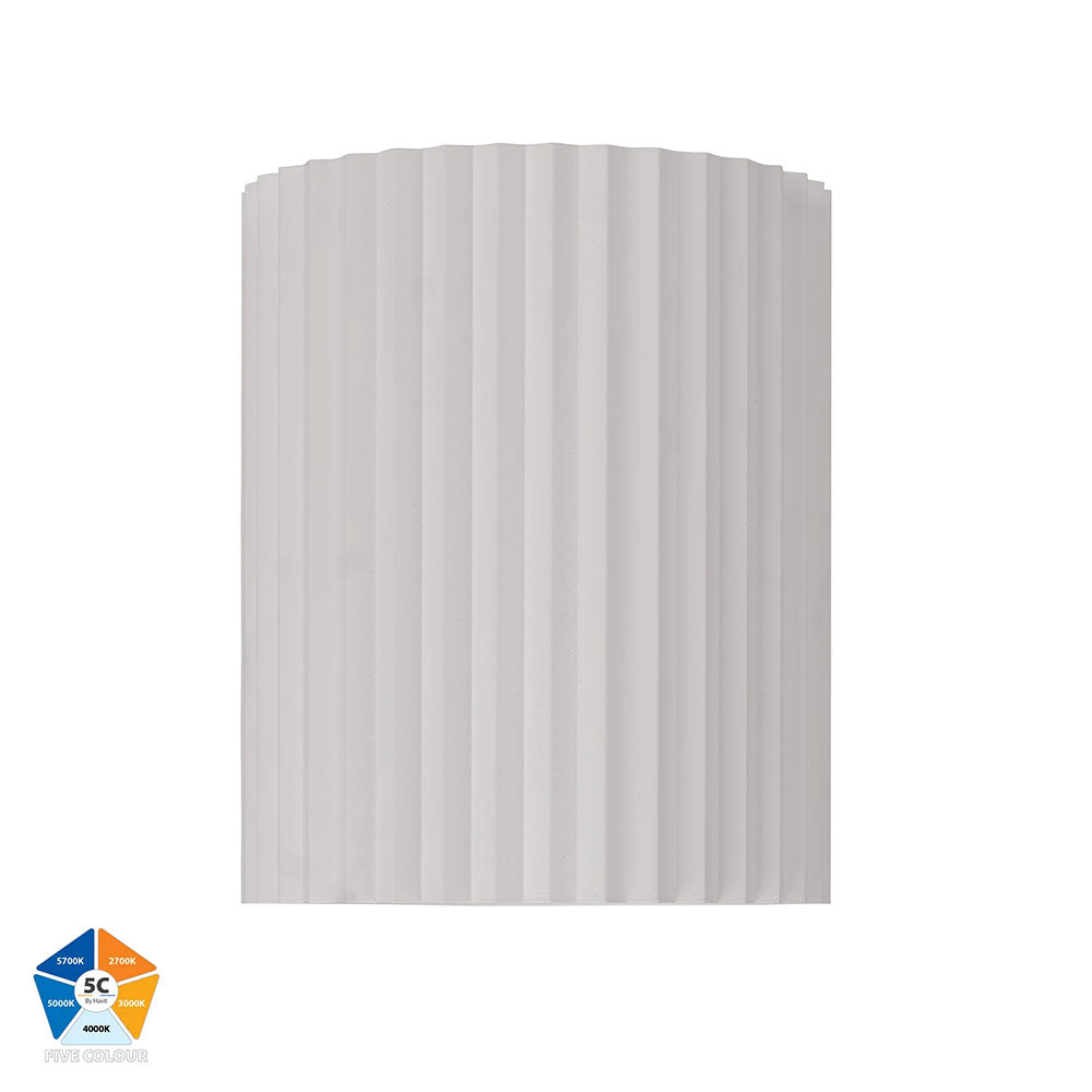 Nella 18W Quinto 240V LED Surface Mounted Downlight White - HV5853S-WHT