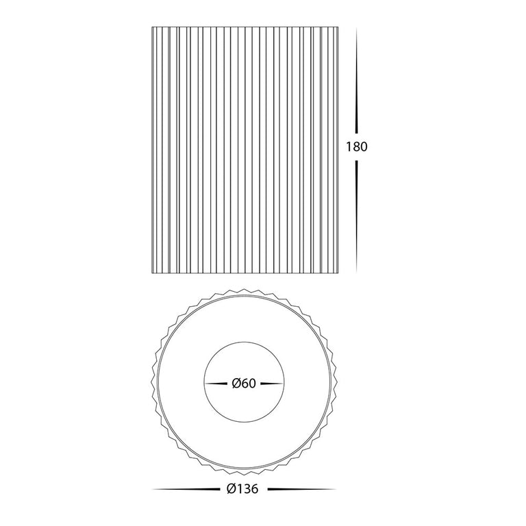 Nella 24W Quinto 240V LED Surface Mounted Downlight Black - HV5854S-BLK