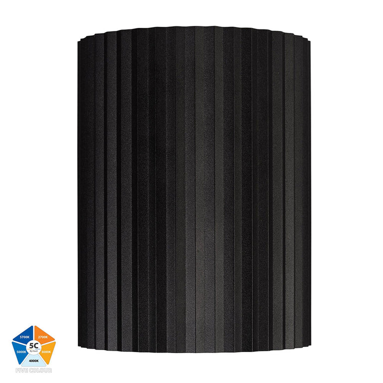 Nella 24W Quinto 240V LED Surface Mounted Downlight Black - HV5854S-BLK