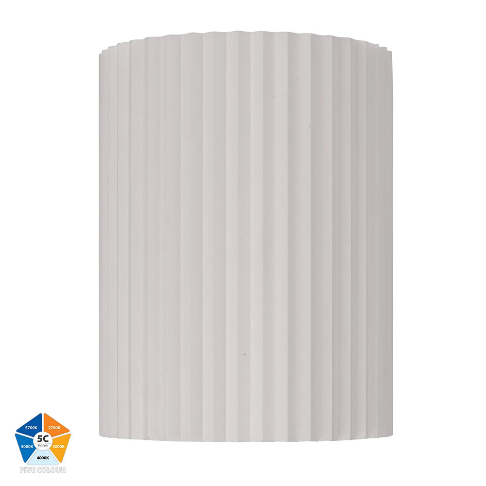 Nella 24W Quinto 240V LED Surface Mounted Downlight White - HV5854S-WHT