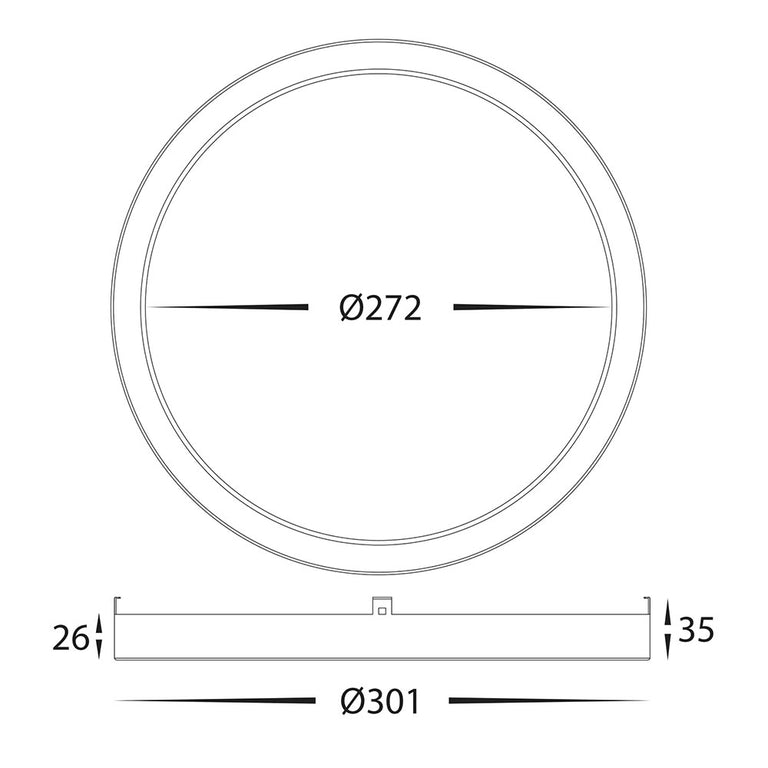 Auster Trim To Suit HV5864S-WHT Gold - HV5864-1-GLD