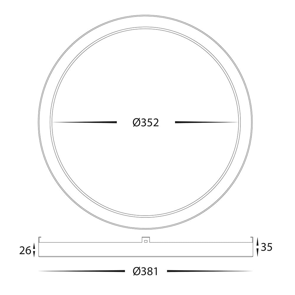 Auster Trim To Suit HV5865S-WHT Black - HV5865-1-BLK