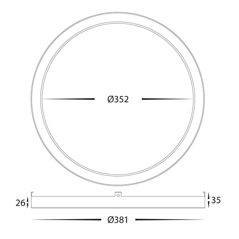 Auster Trim To Suit HV5865S-WHT Gold - HV5865-1-GLD