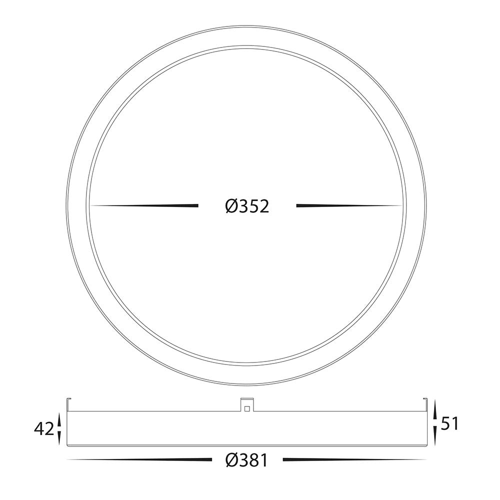 Auster Trim To Suit HV5865S-WHT Black / Gold - HV5865-2-BLKGLD