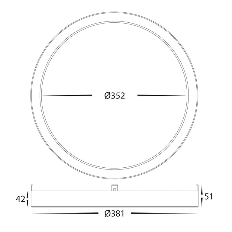 Auster Trim To Suit HV5865S-WHT Black / Gold - HV5865-2-BLKGLD