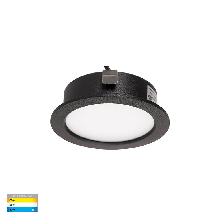 Skap Aluminium LED Cabinet Light Black - HV8201T-BLK