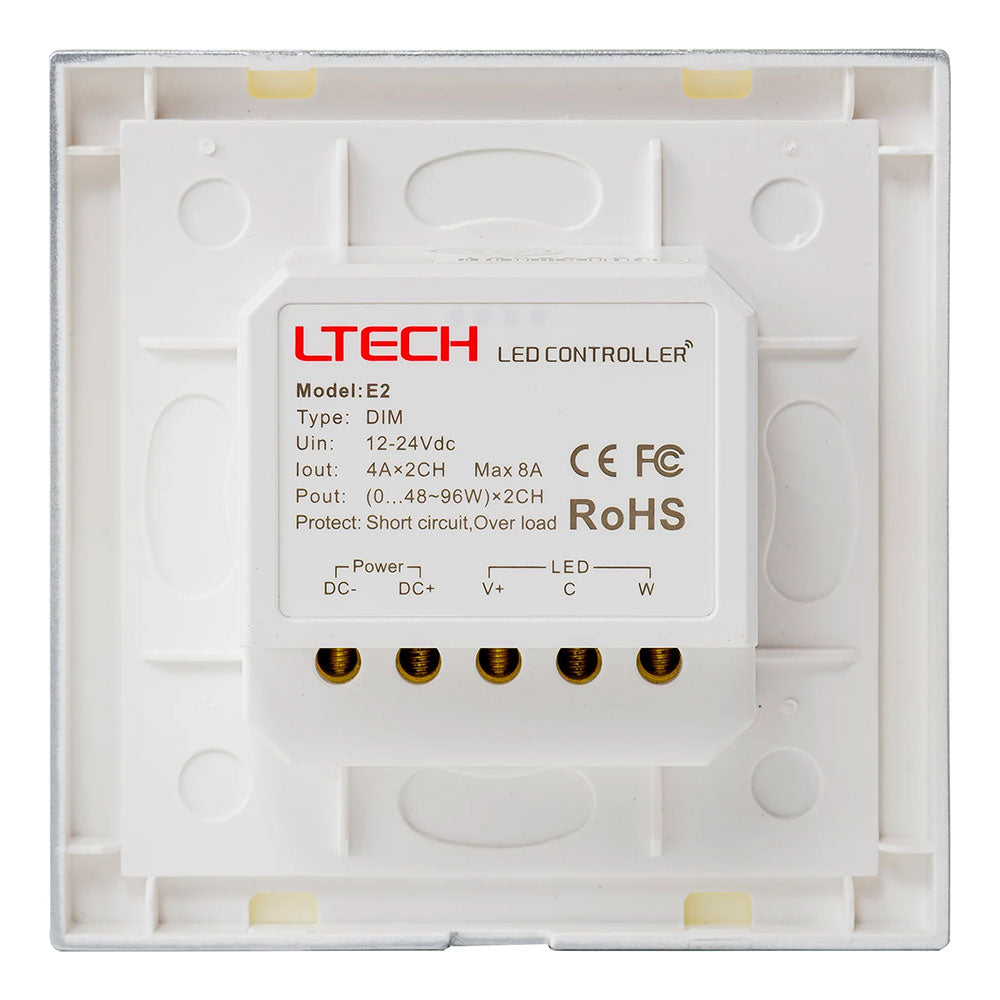 Colour Temp (CT) LED Strip Touch Panel Controller - HV9101-E2