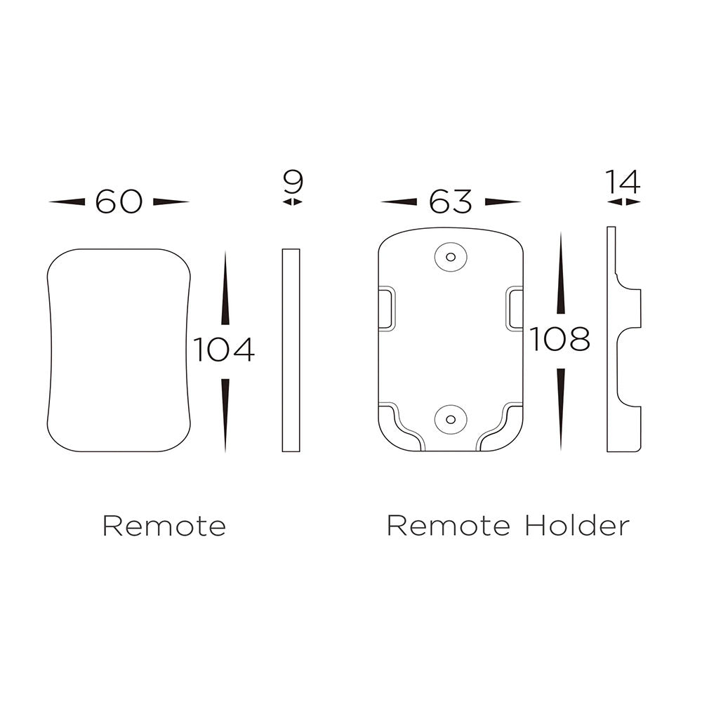 RGB SPI LED Strip Remote Controller - HV9102-SPI-R9