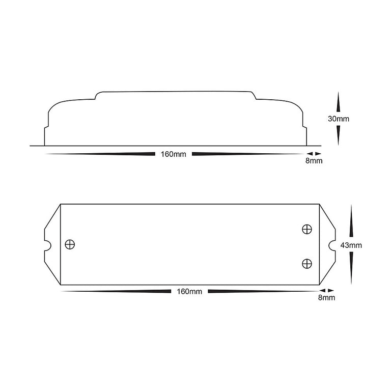 LED Zone Receiving Controller - HV9103-F4-5A