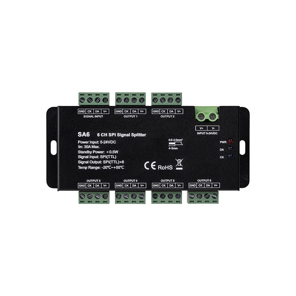 6 Channel SPI Repeater - HV9104-SPI-6CH