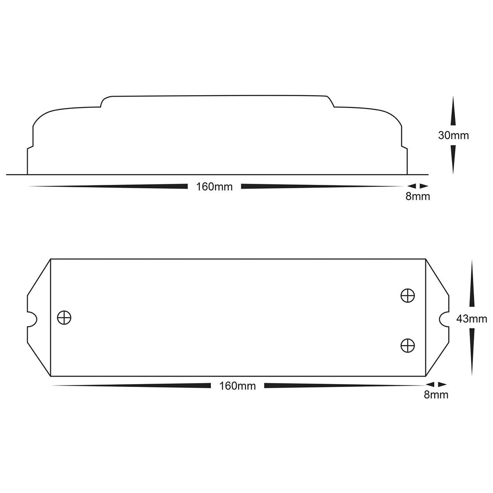 Single Colour Dimming LED Strip Controller - HV9106-LT-701-12A