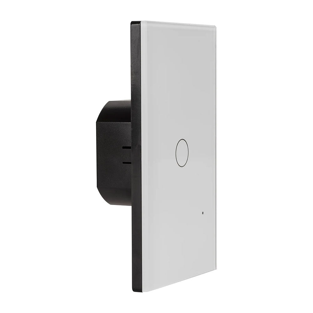 Wifi 300W 240V Single Gang Wall Switch White - HV9110-1