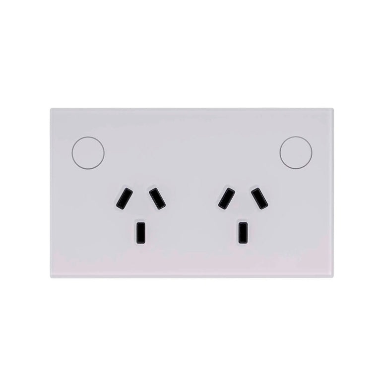 Wifi Double Powerpoint White - HV9114