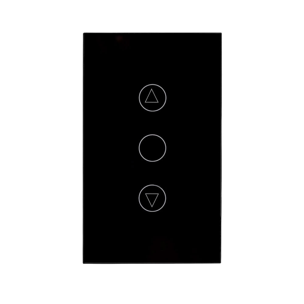 Wifi 300W 240V Single Gang Dimmer Wall Switch Black - HV9211