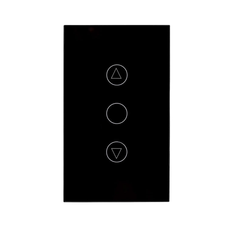 Wifi 300W 240V Single Gang Dimmer Wall Switch Black - HV9211