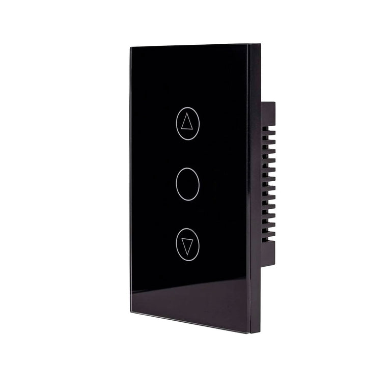 Wifi 300W 240V Single Gang Dimmer Wall Switch Black - HV9211