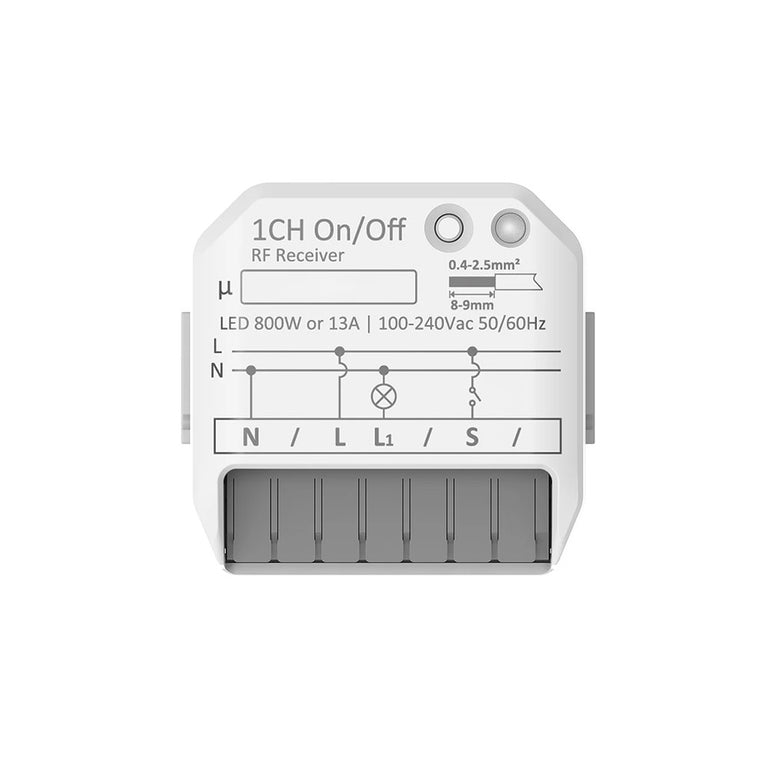 240V Single Channel RF On / Off Receiver - HV9273
