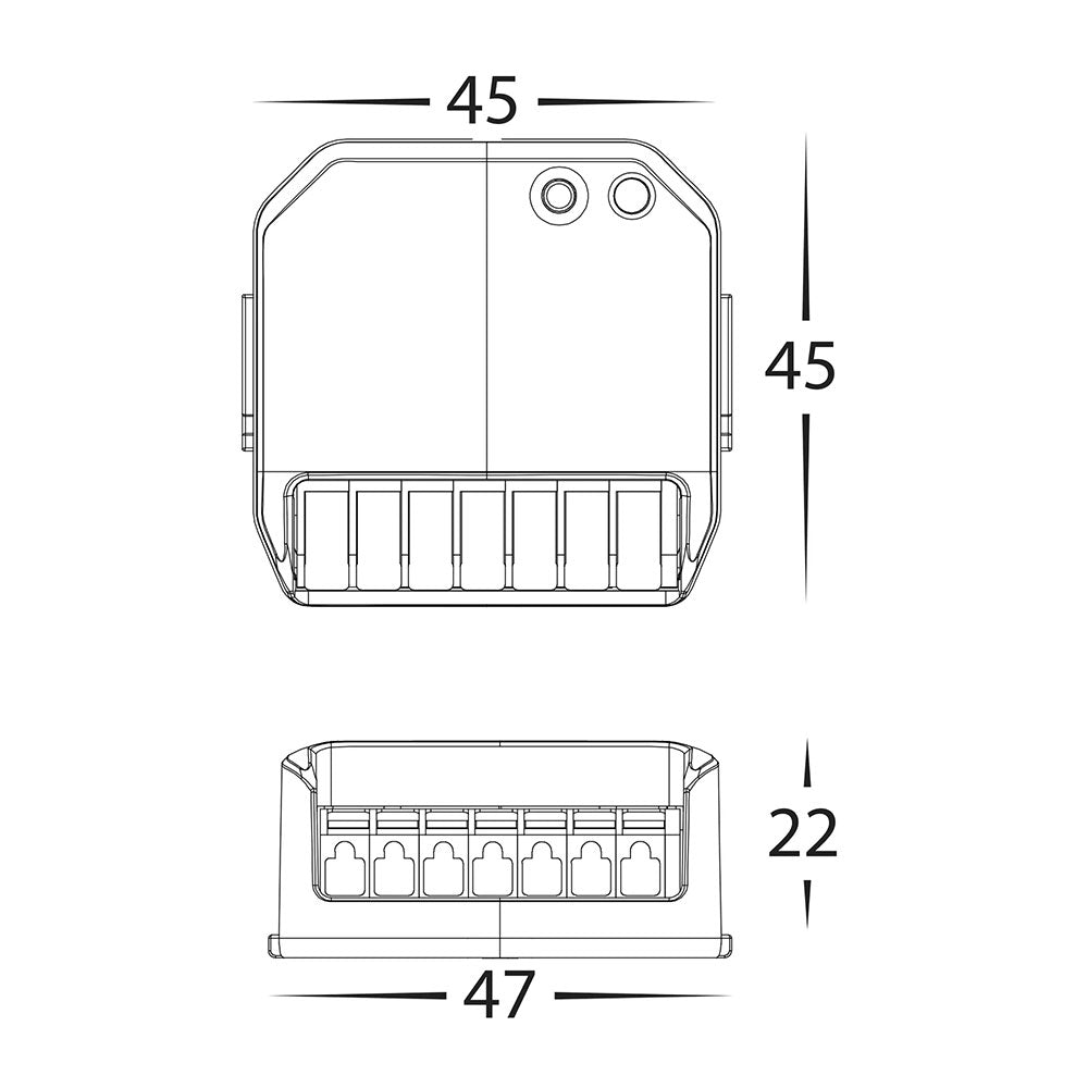 240V Single Channel RF On / Off Receiver - HV9273