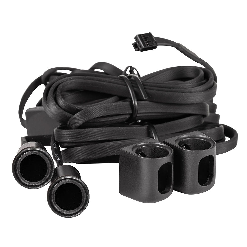 12 - 24V DC Dual Door Sensor Black - HV9286