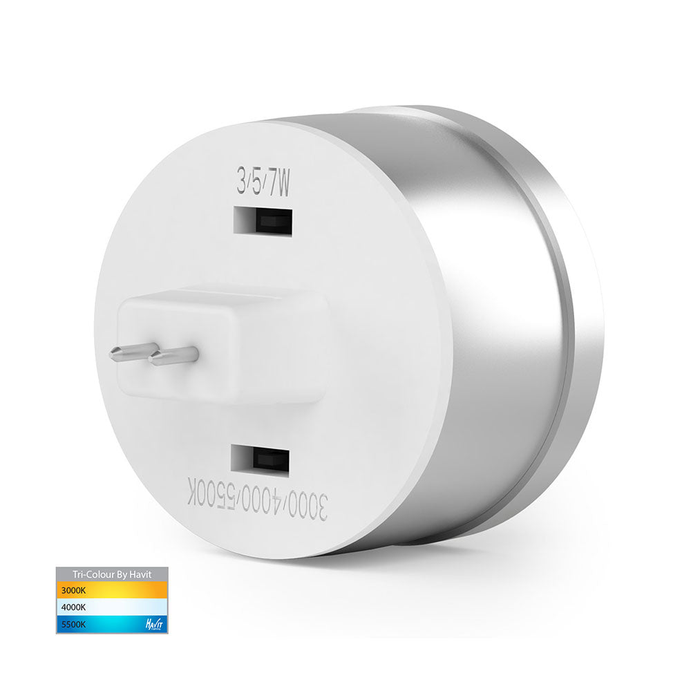 9in1 3/5/7W 12V DC MR16 LED Globe / Tri-Colour - HV9507