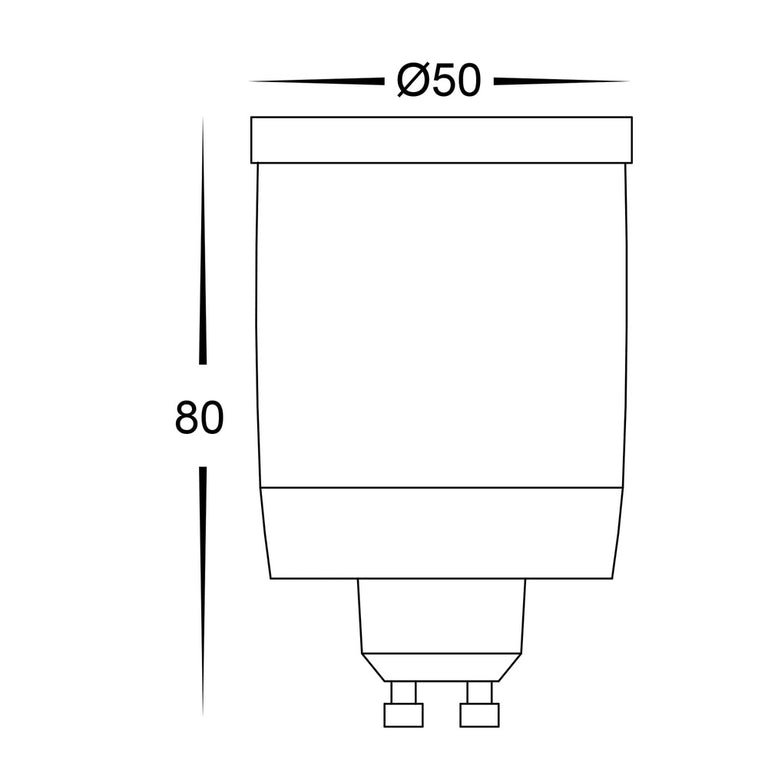 9in1 5/7/9W 240V GU10 LED Globe / Tri-Colour - HV9509