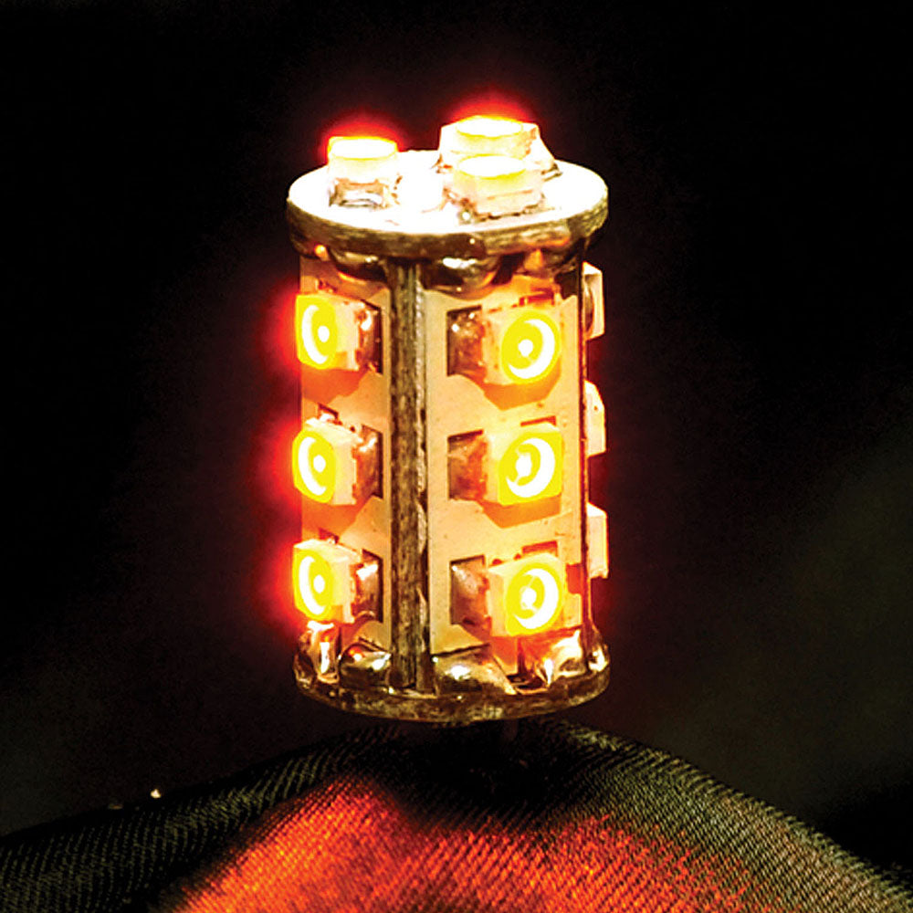 1.4W 12V DC G4 Bi Pin LED Globe / Yellow - HV9526
