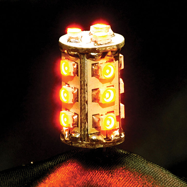 1.4W 12V DC G4 Bi Pin LED Globe / Yellow - HV9526