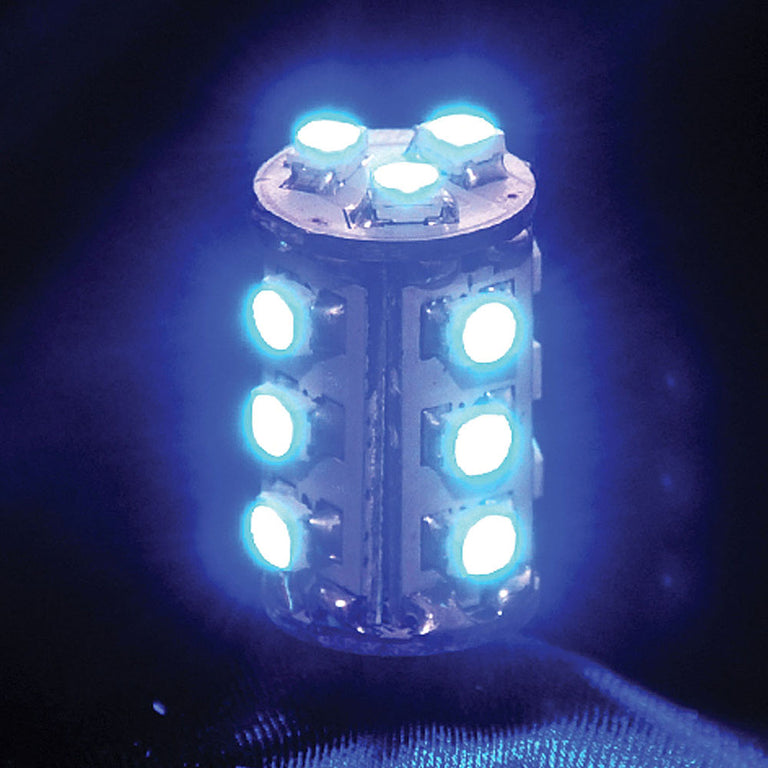 1.4W 12V DC G4 Bi Pin LED Globe / Blue - HV9528