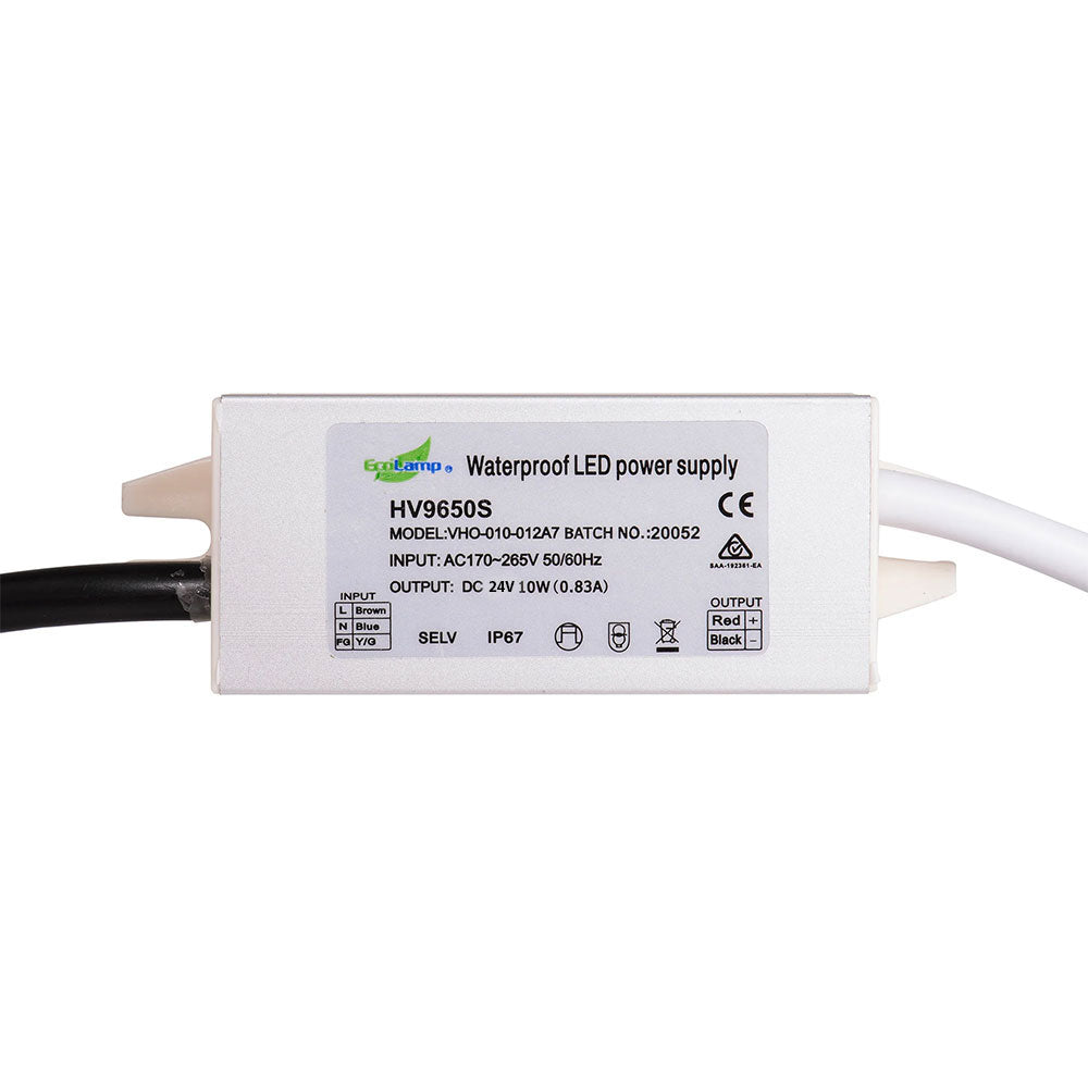 10W 24V DC Weatherproof LED Driver - HV9650S-24V