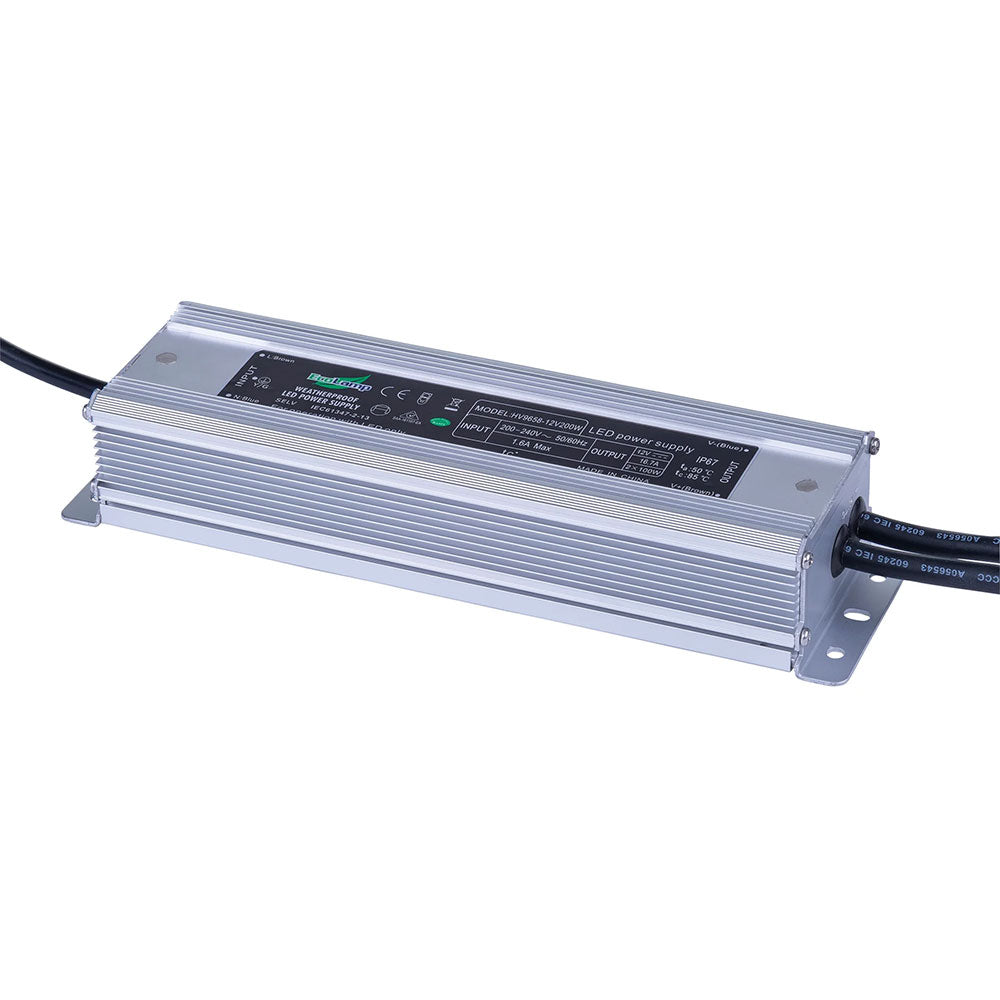 High Power Factor 200W 24V DC IP66 LED Driver -  HV9658-24V200W