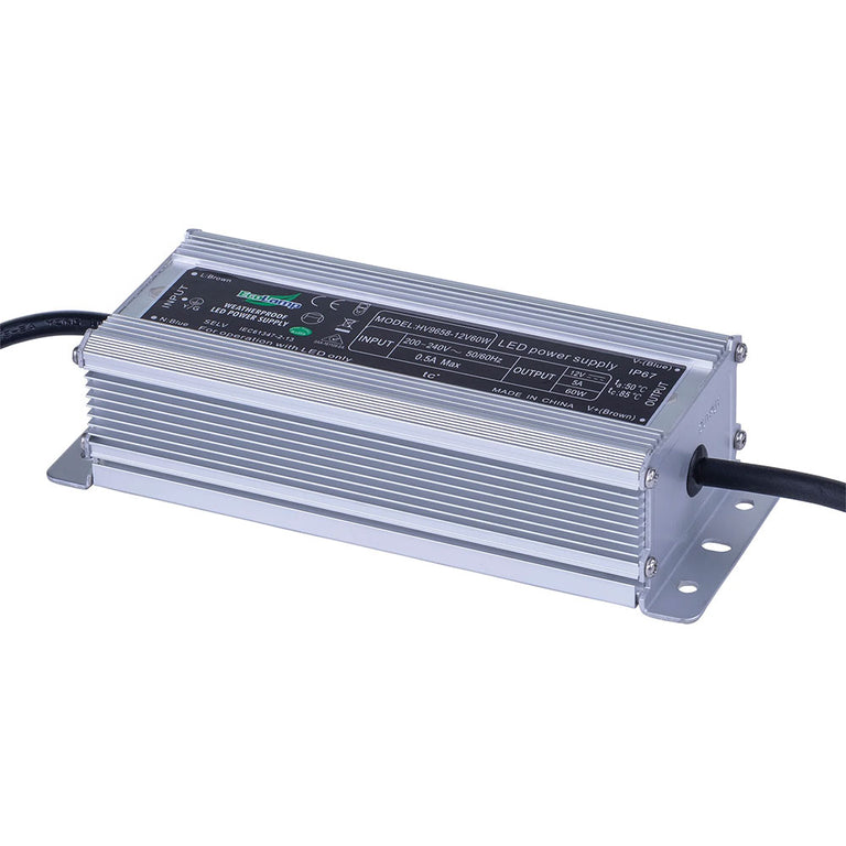 High Power Factor 60W 12V DC IP66 LED Driver -  HV9658-12V60W