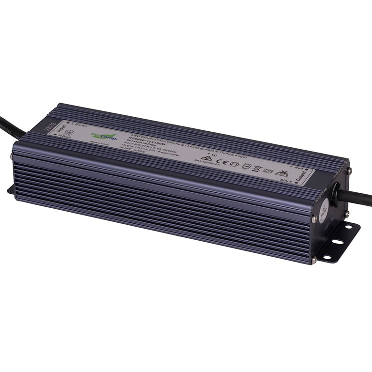 Triac Weatherproof 100W 12V DC LED Driver - HV9660-12V100W