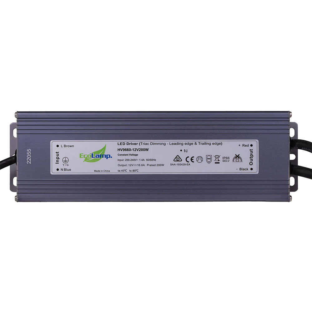 Triac Weatherproof 200W 24V DC LED Driver - HV9660-24V200W