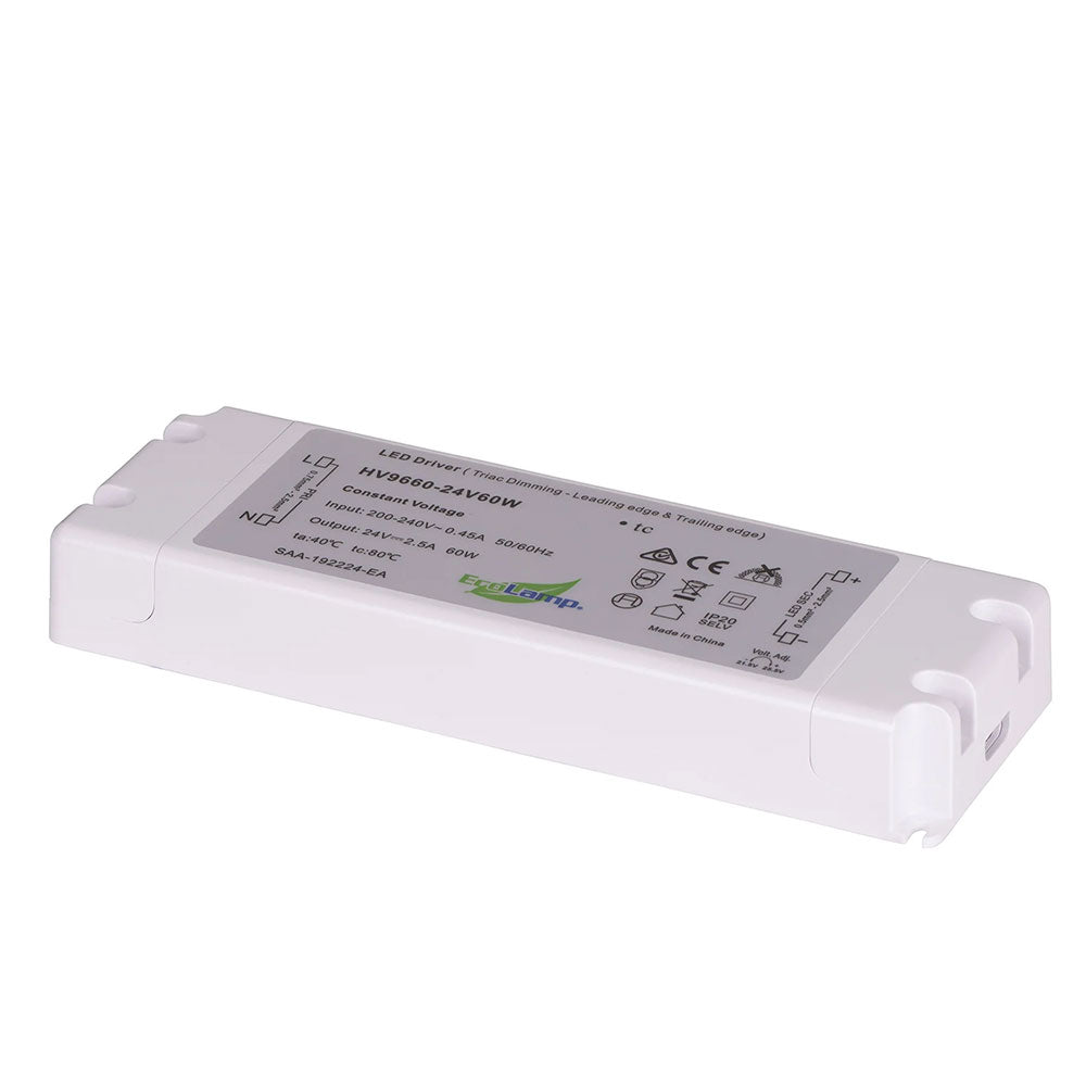 Triac Indoor 60W 24V DC LED Driver - HV9660-24V60W