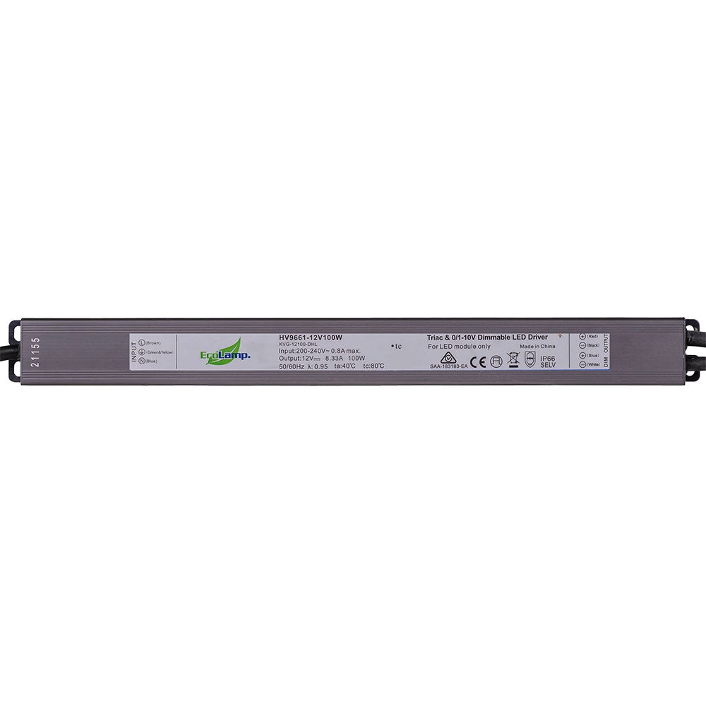 Weatherproof 100W 24V DC LED Triac + 0-1/10v Driver - HV9661-24V100W