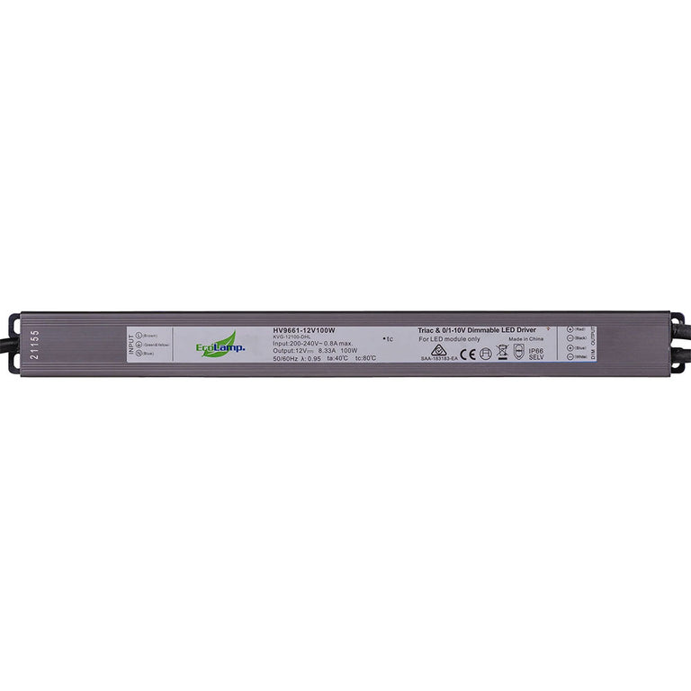 Weatherproof 100W 24V DC LED Triac + 0-1/10v Driver - HV9661-24V100W