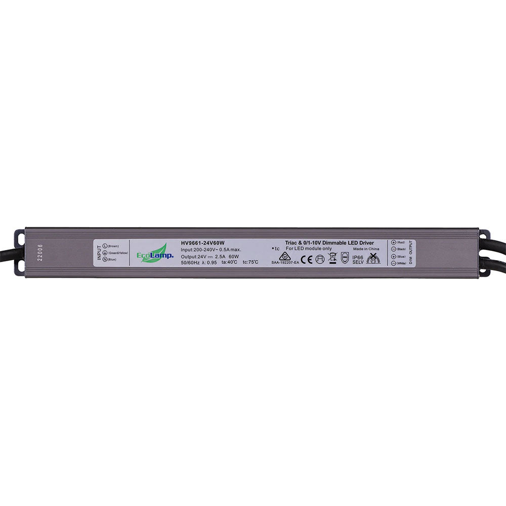 Weatherproof 60W 12V DC LED Triac + 0-1/10v Driver - HV9661-12V60W