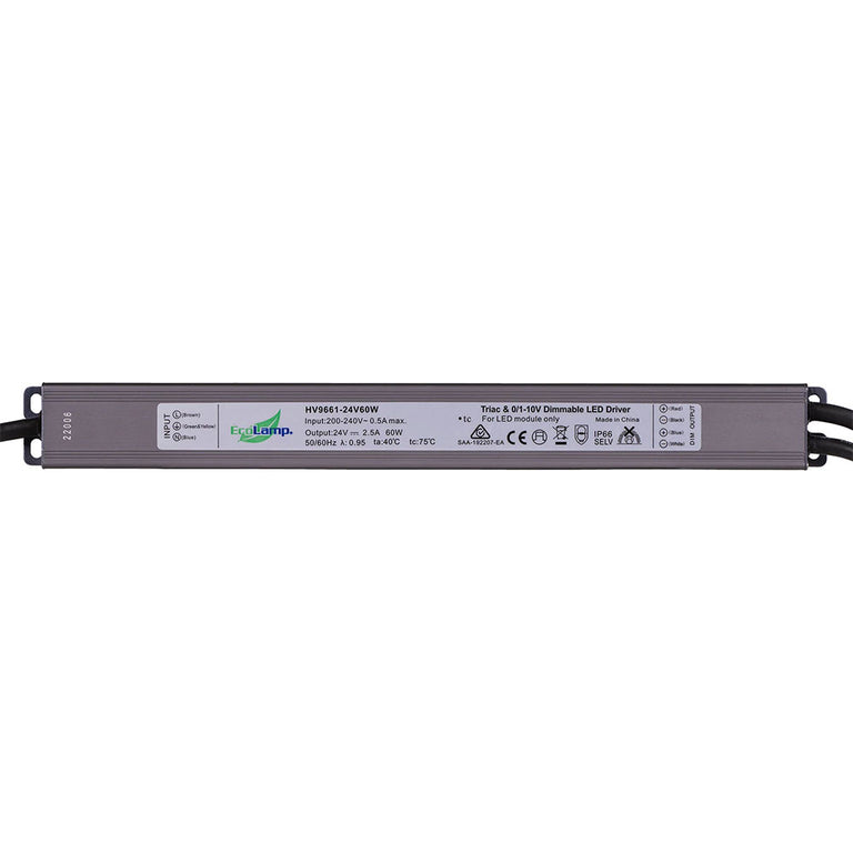 Weatherproof 60W 12V DC LED Triac + 0-1/10v Driver - HV9661-12V60W
