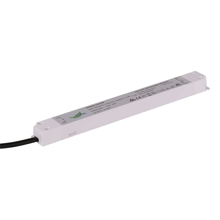 Triac + 0-1/10v 30W 24V DC Dimmable LED Driver - HV9662-24V30W