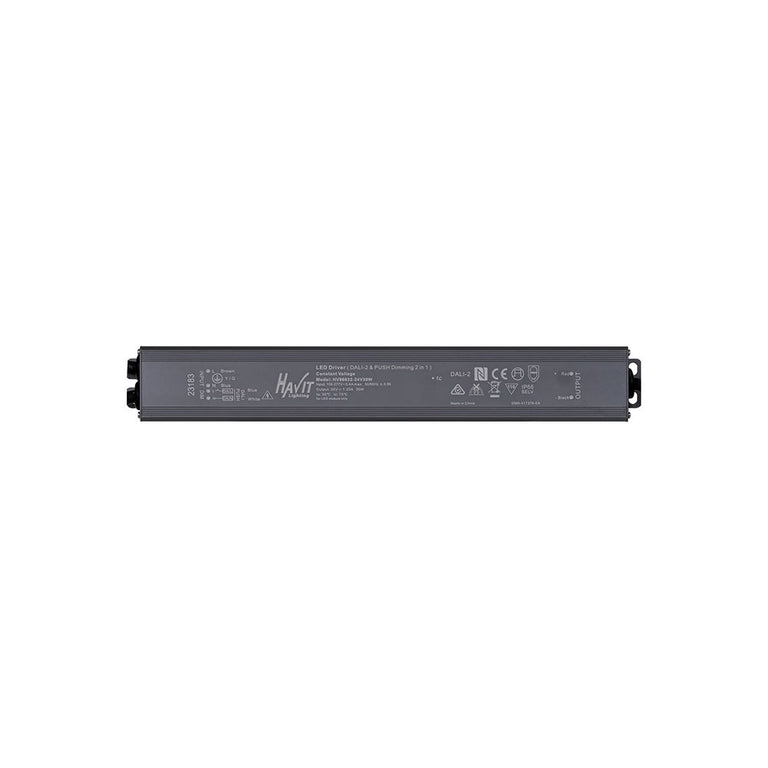 Dali 30W 24V DC LED Dali 2 + Push Dim Weatherproof Driver - HV96632-24V30W