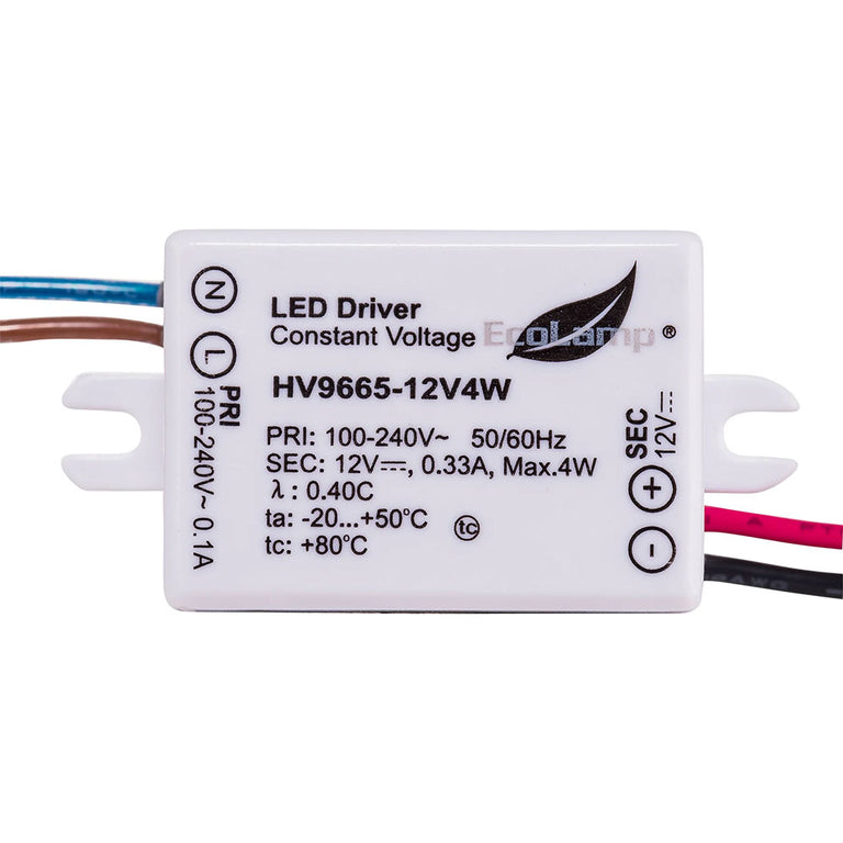 Weatherproof 4W 24V DC LED Driver - HV9665-24V4W