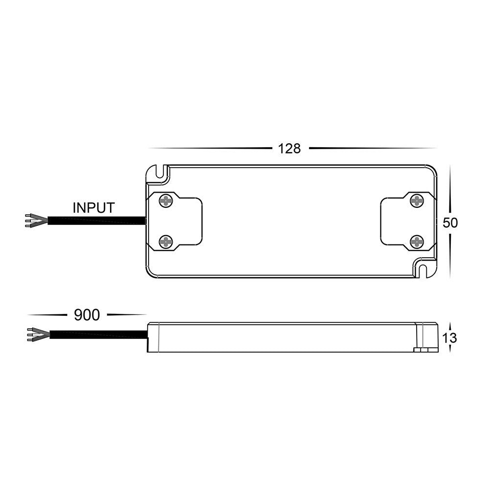Indoor 20W 12V DC LED Driver - HV9666-12V20W