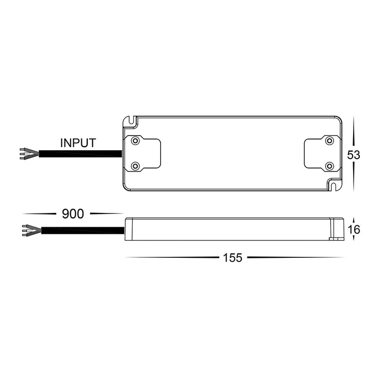 Indoor 30W 12V DC LED Driver - HV9666-12V30W