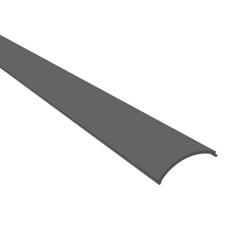 Standard Diffuser to Suit Aluminium Profile / 1 Metre Black  - HV9691-1616-BLKSD